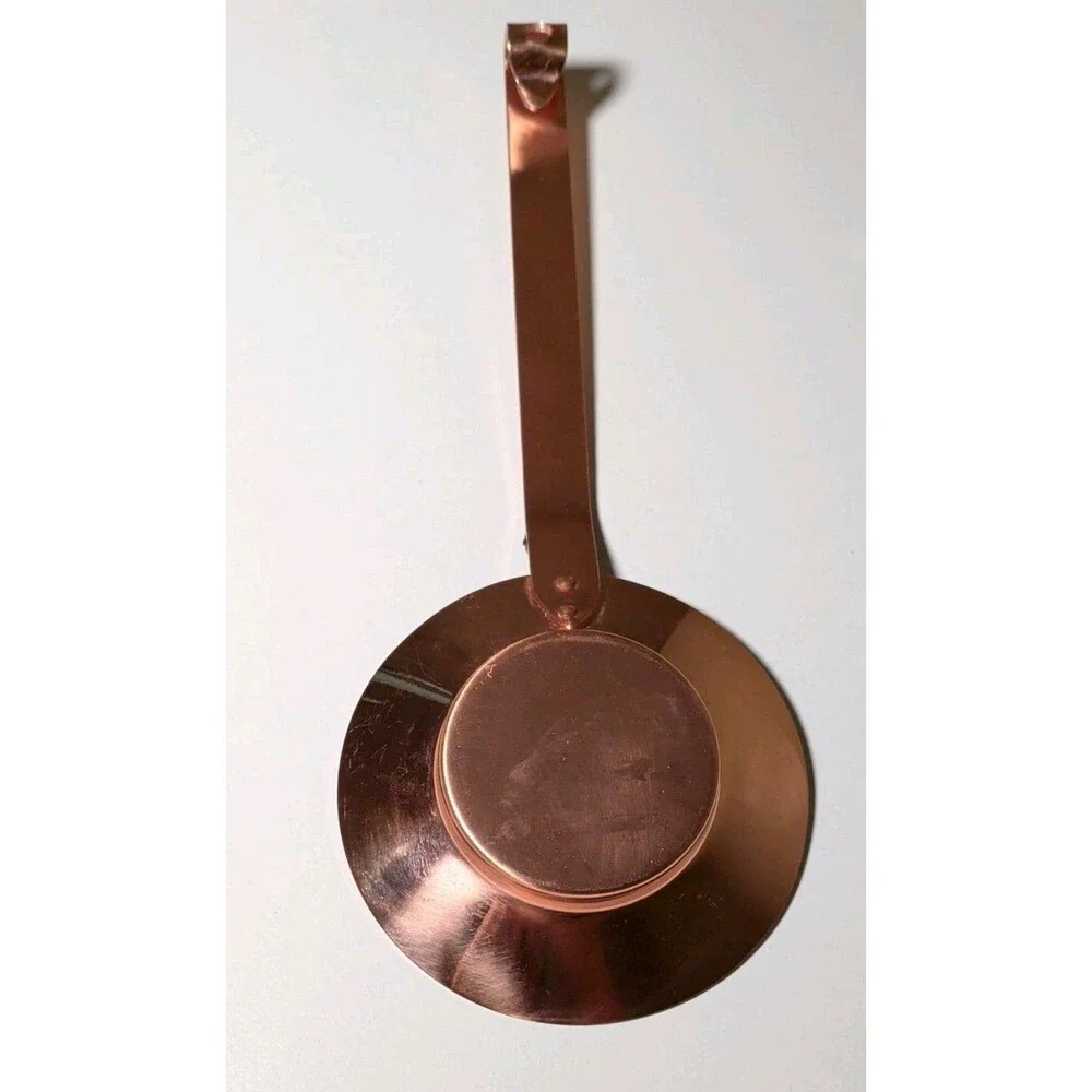Vintage Universal City Studio Enamel Copper Thermometer Clock Souvenir Kitschy